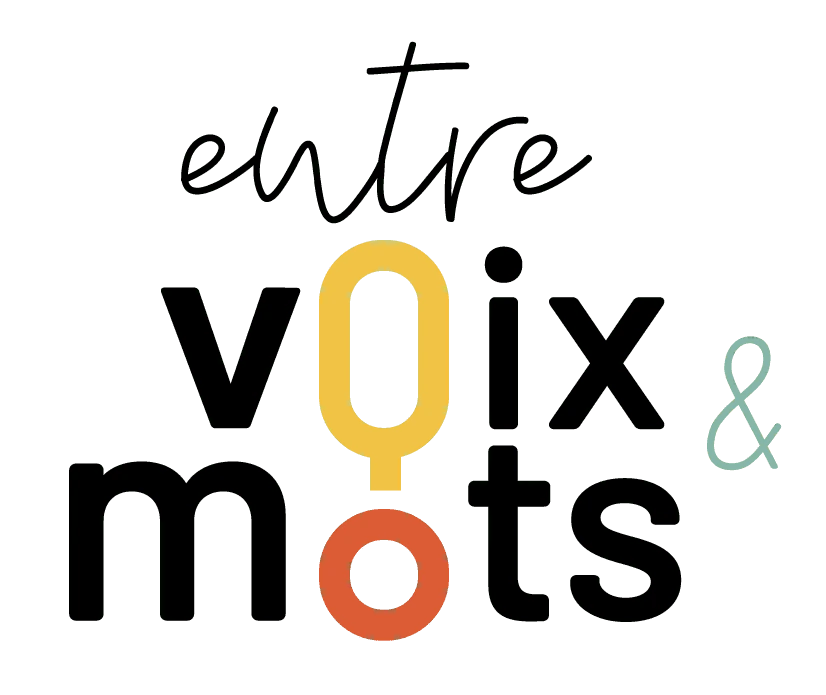 Logo Entre voix et mots, rédaction web SEO et podcast à Pau