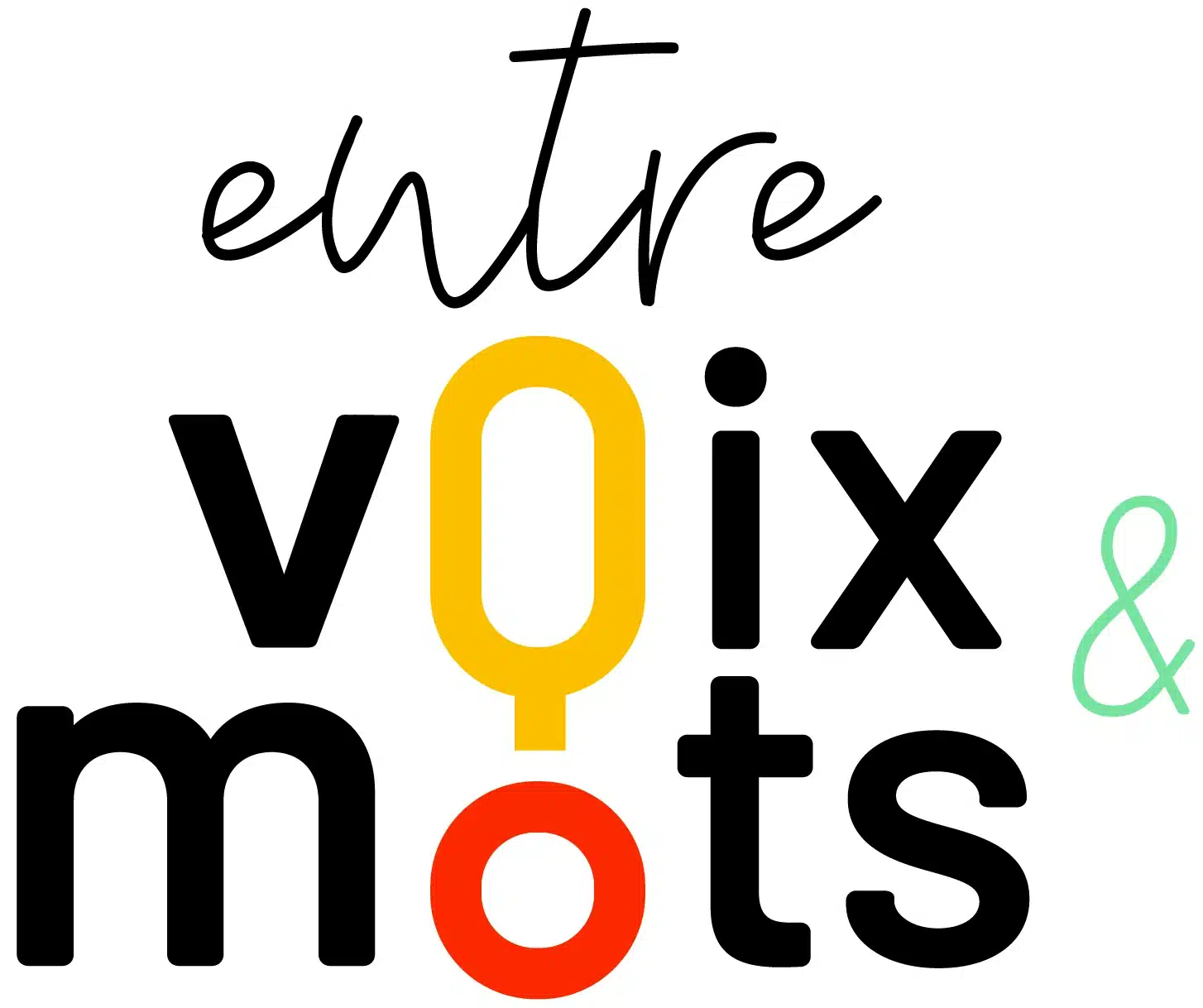 Logo Entre voix et mots, rédaction web SEO et podcast à Pau